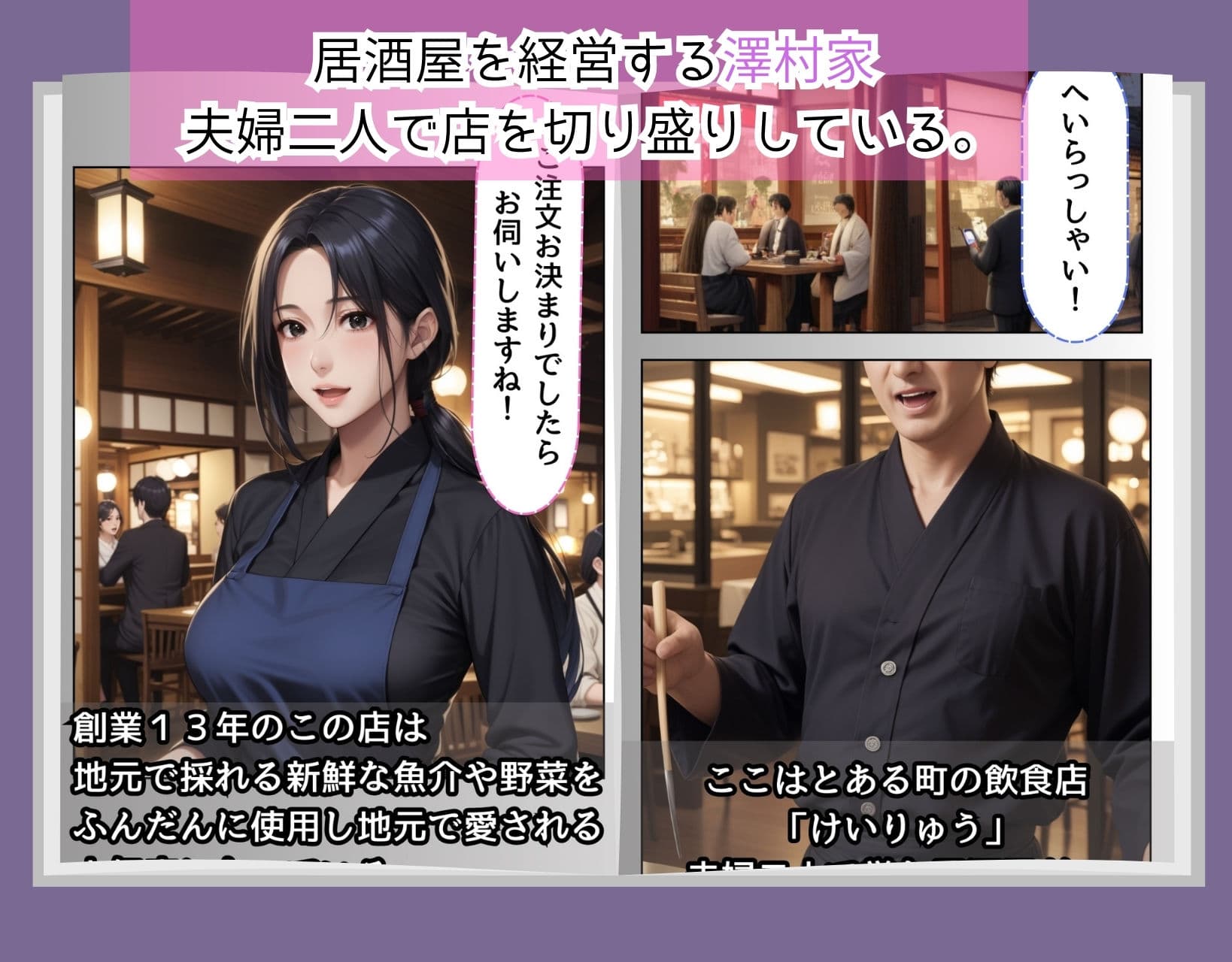 〜寝取られた妻と娘〜腹黒オヤジに支配された澤村家【清楚系美人妻寝取られ編】 サンプル画像 1