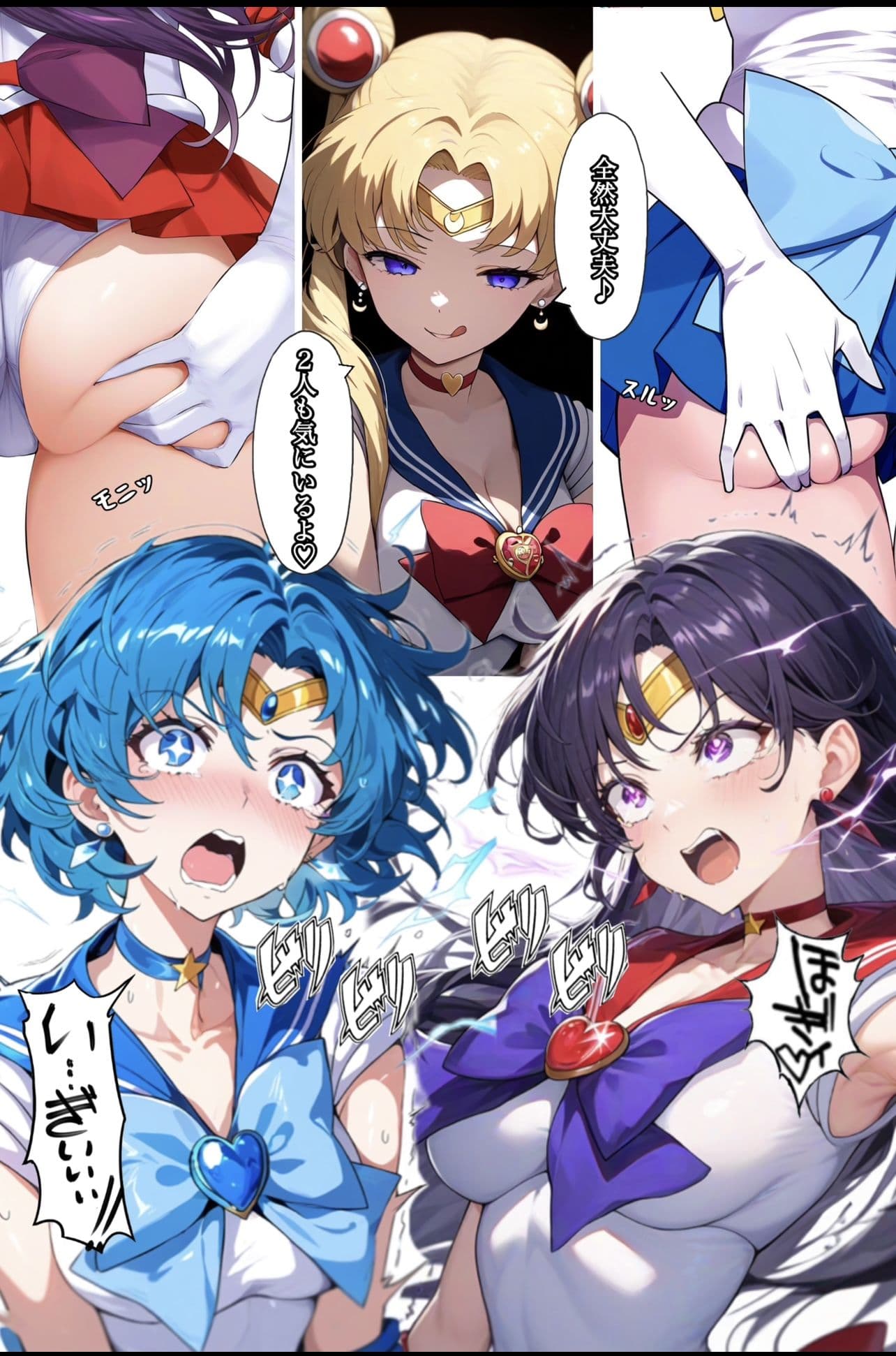 アヘ顔戦士セーラーgirl’s 1 サンプル画像 5