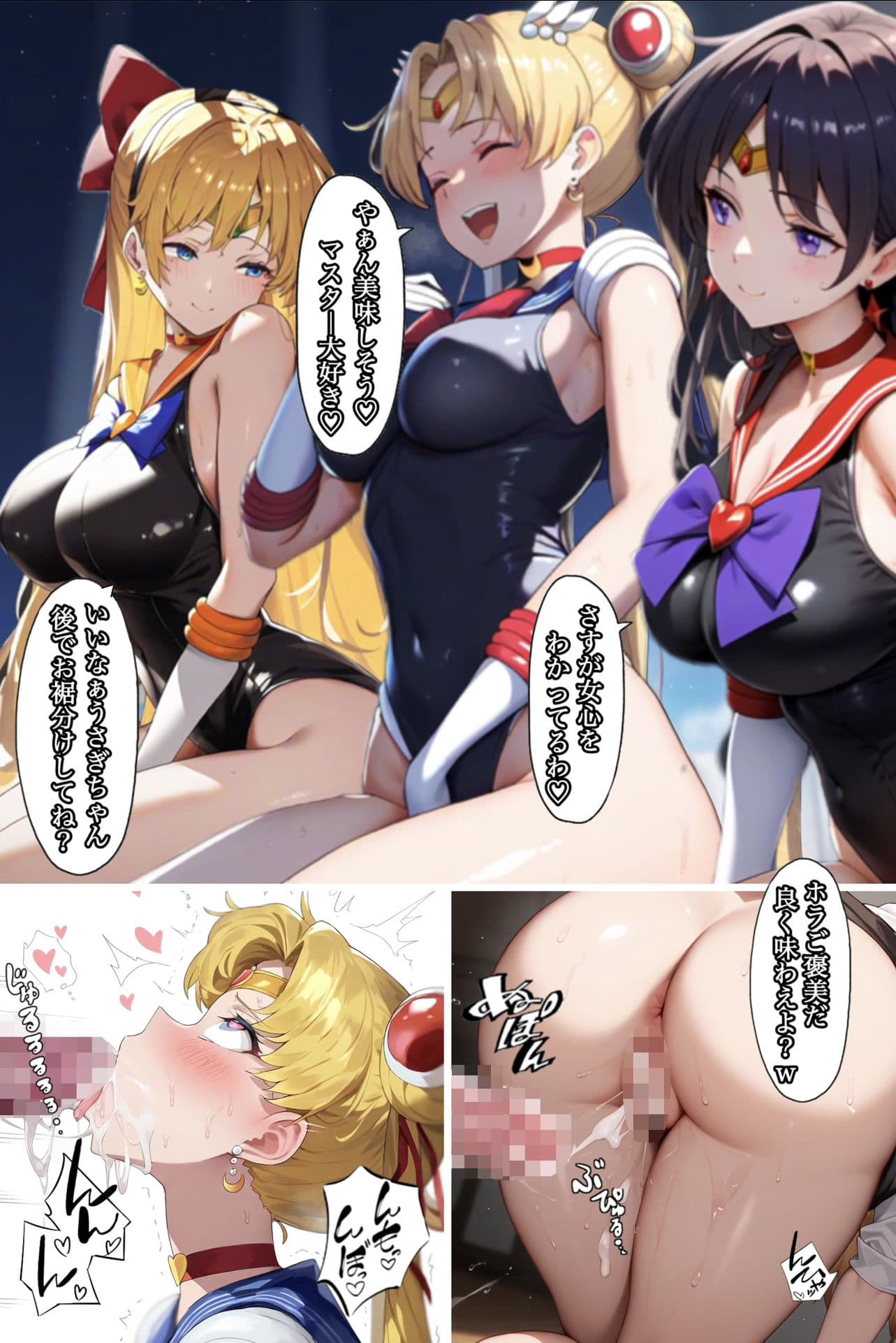 アヘ顔戦士セーラーgirl’s3 サンプル画像 3