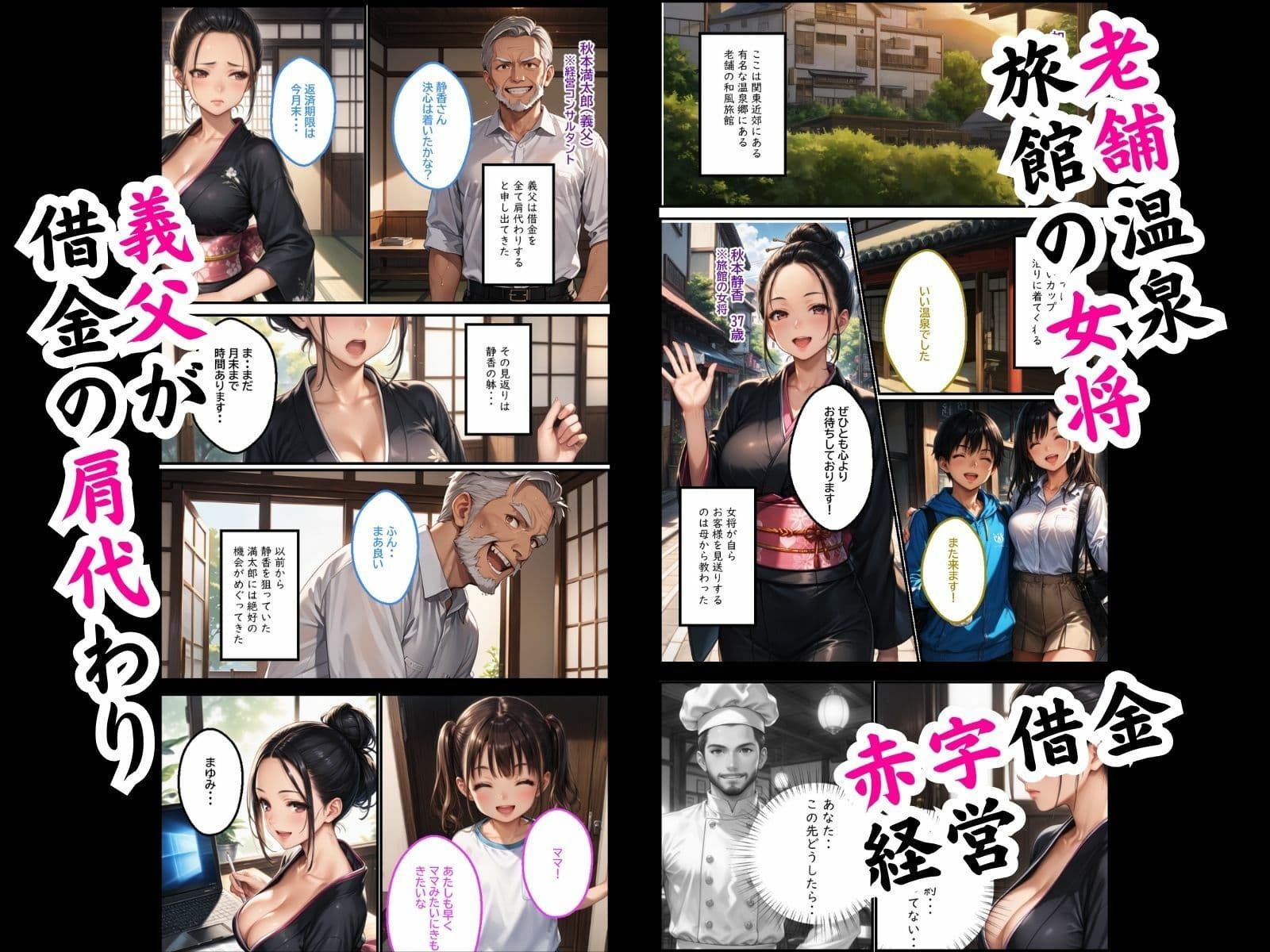 義父の計画 4 〜種付け温泉宿〜 静香編 サンプル画像 3