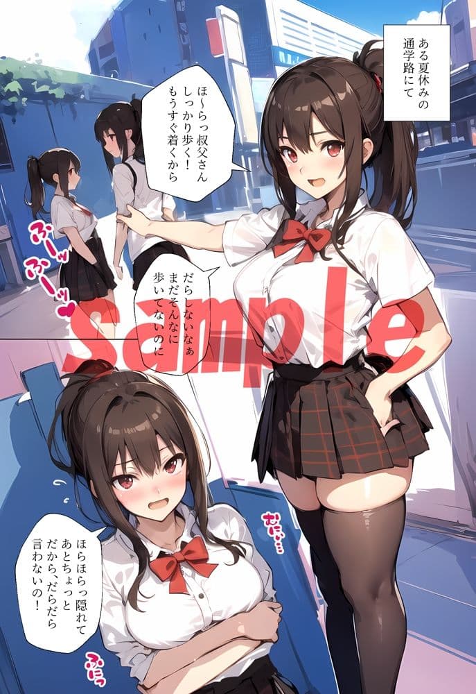 変態姪っ子のえっち事情&真昼の白昼夢? サンプル画像 2