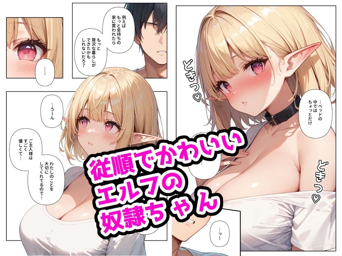 愛しの奴●ちゃん 〜巨乳エルフ編〜 サンプル画像 2