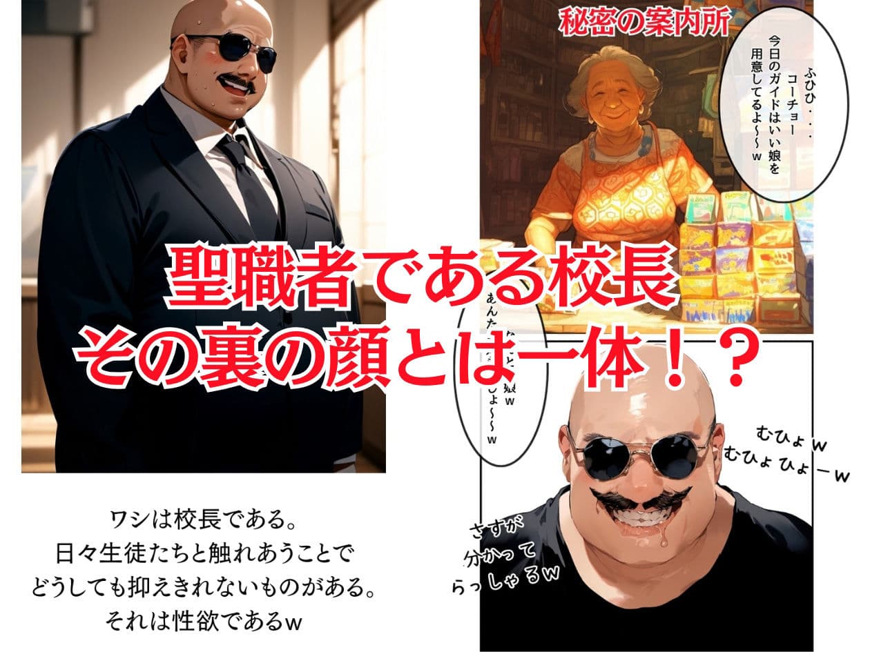 南国で出会った褐色娘と校長が金玉空っぽになるまでエッチするお話 サンプル画像 2