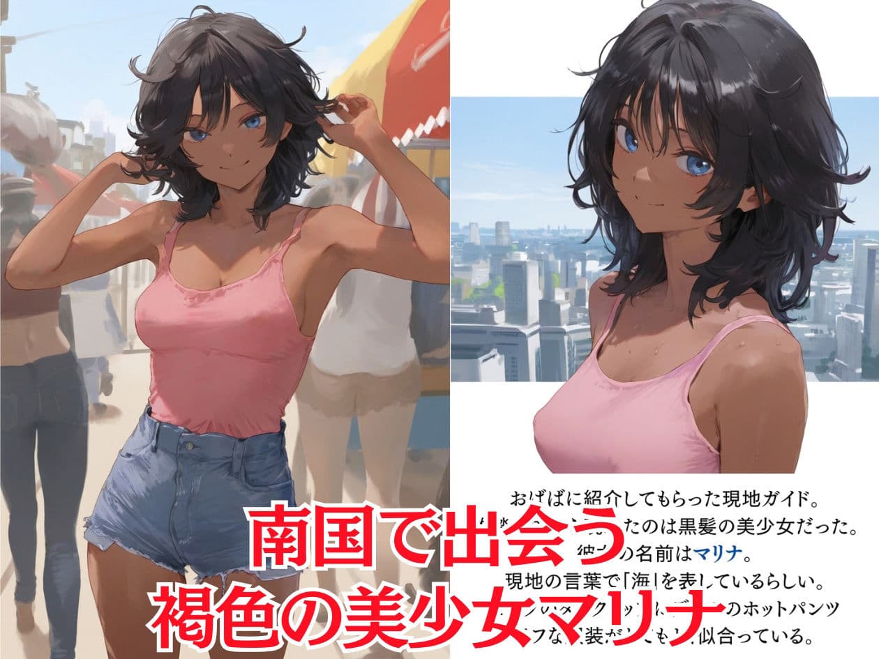 南国で出会った褐色娘と校長が金玉空っぽになるまでエッチするお話 サンプル画像 3