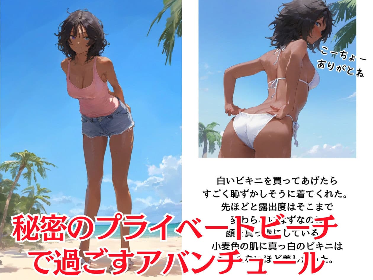 南国で出会った褐色娘と校長が金玉空っぽになるまでエッチするお話 サンプル画像 4