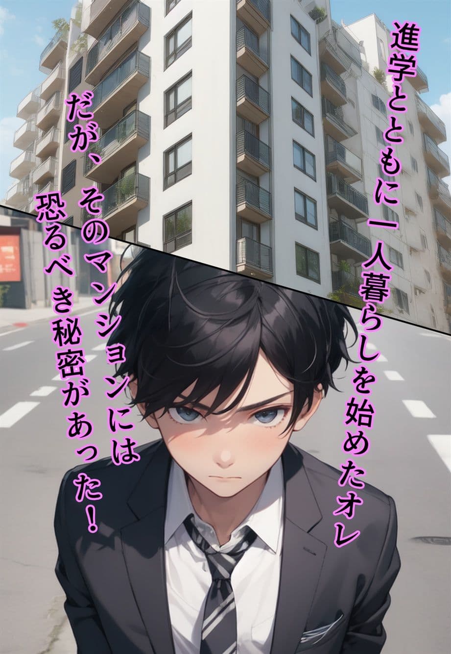 恐怖の女体化マンション! 隣人お姉さんと百合地獄 サンプル画像 1