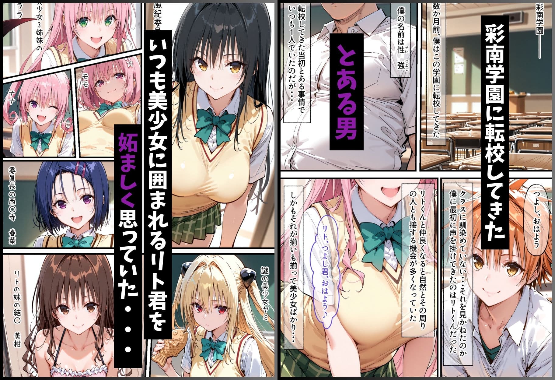 とらぶる寝取られ楽園崩壊 サンプル画像 1