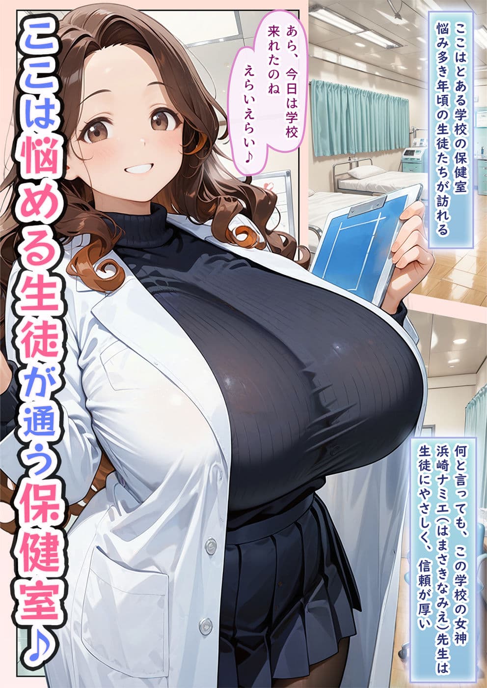 授乳保健室【ナミエ先生の特別カウンセリング】 サンプル画像 1