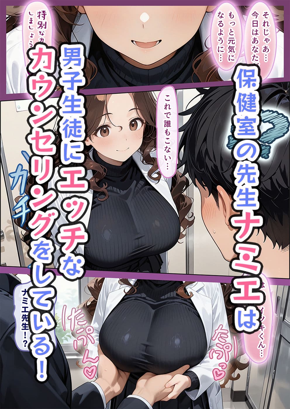 授乳保健室【ナミエ先生の特別カウンセリング】 サンプル画像 2