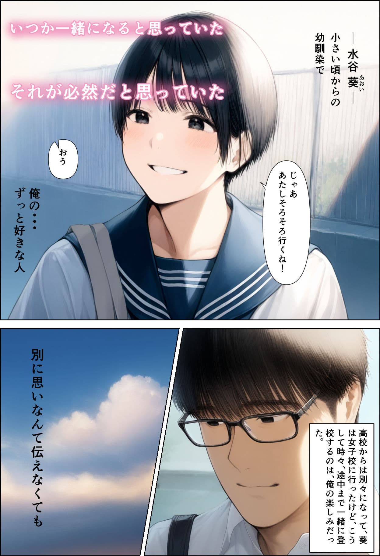 大好きな幼馴染が、クラスの肉便器になる話 サンプル画像 2