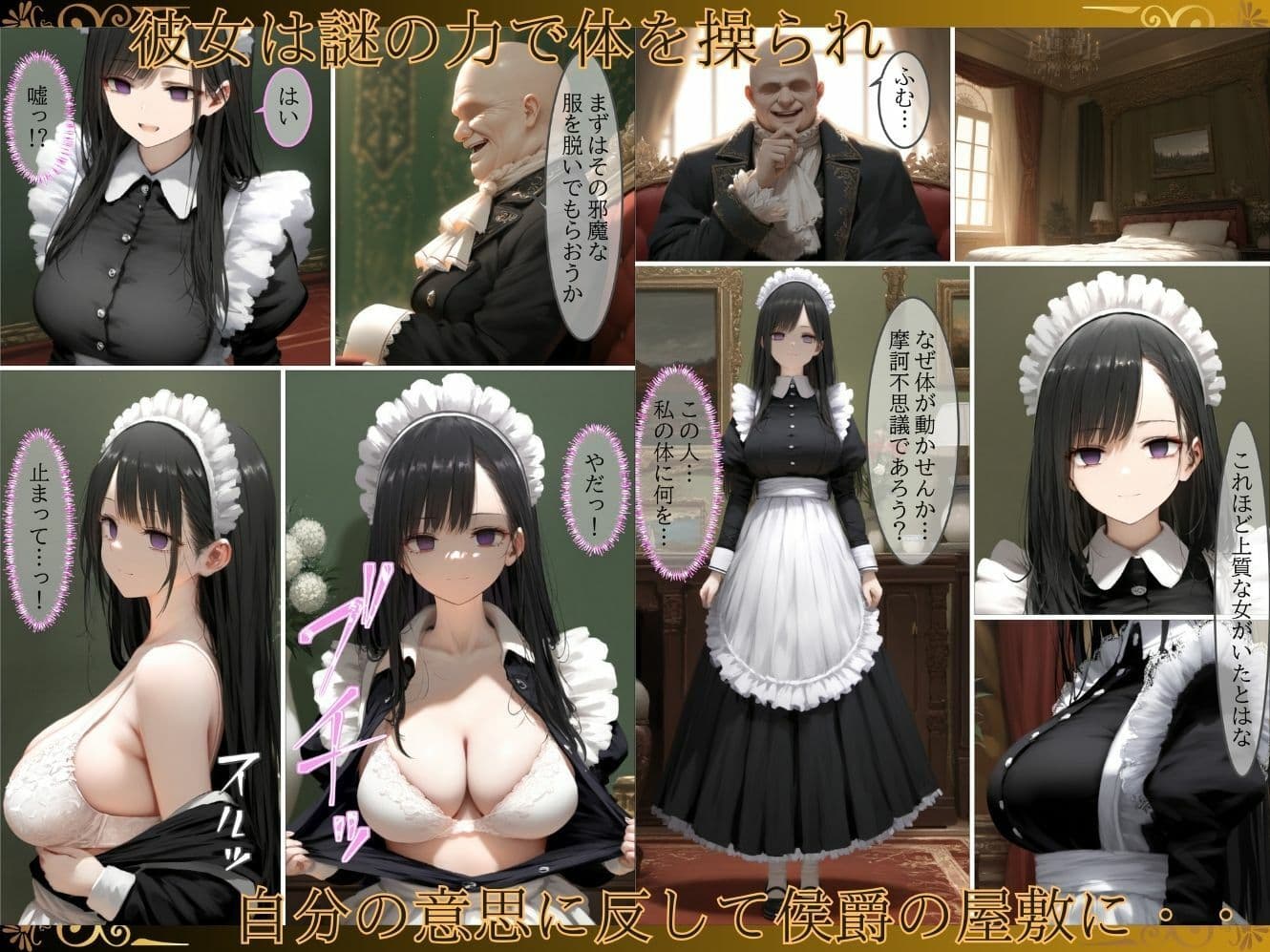 貴族メイドが悪辣侯爵に堕とされるまで サンプル画像 3