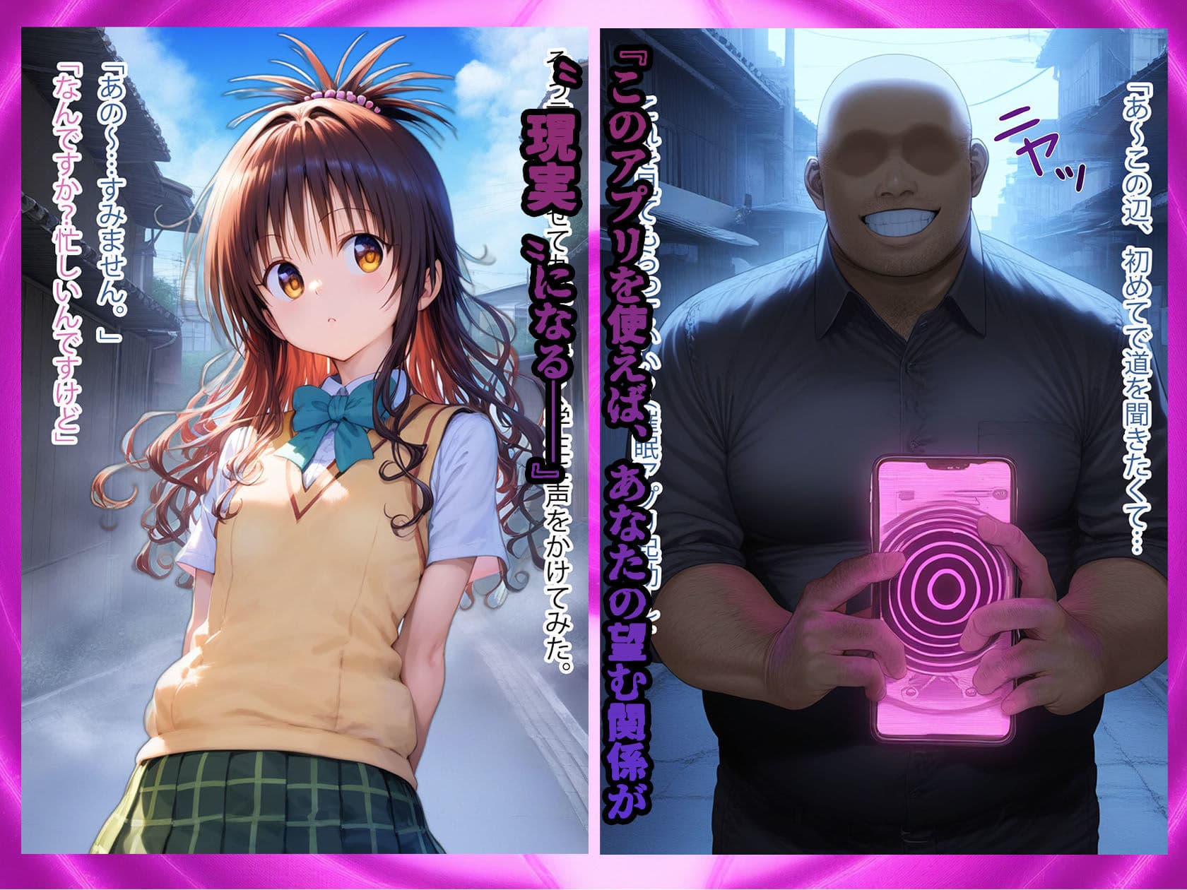 堕愛プログラム〜改変アプリで書き換えられた心〜(結〇美〇編) サンプル画像 2