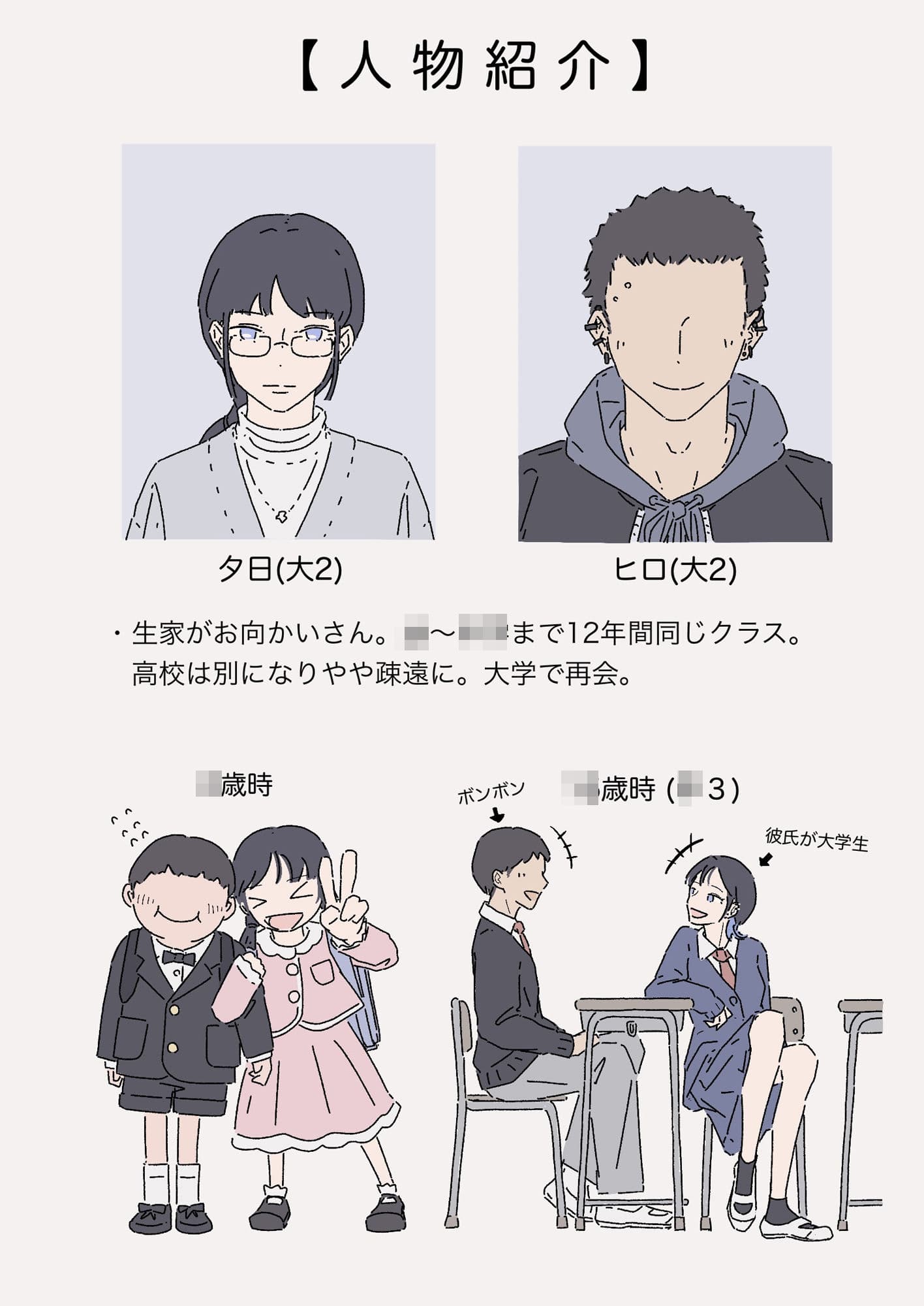 同じ大学の幼馴染みとセックスしたけど、まだ付き合ってはいません。『セフレ。』-1話 サンプル画像 1