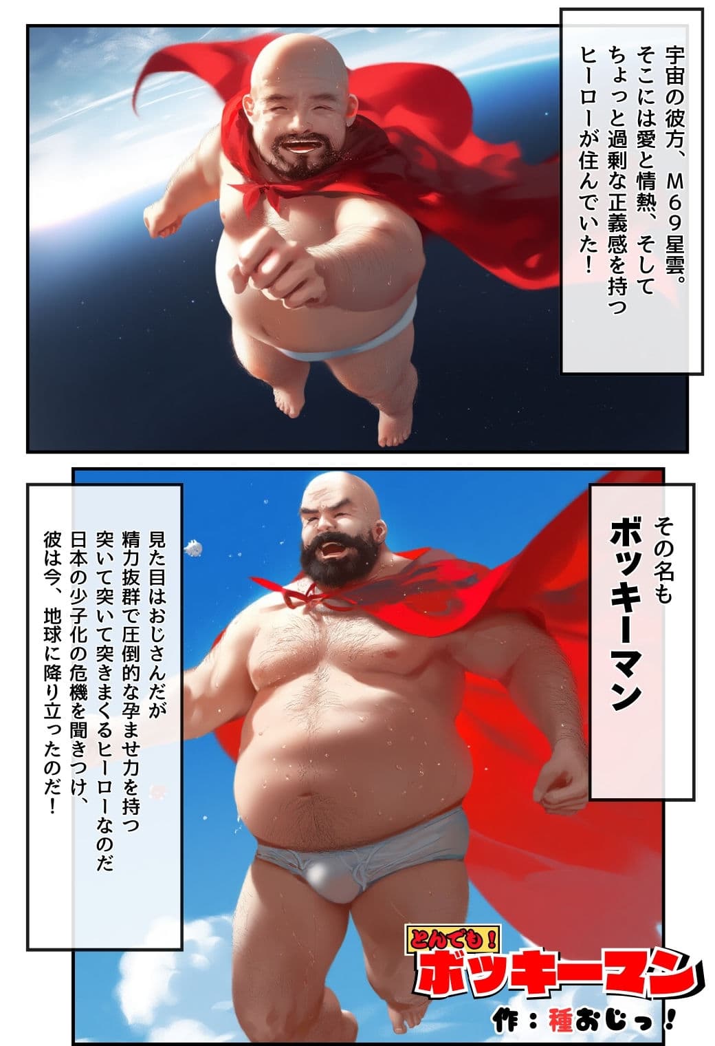 とんでも!ボッキーマン。〜彼氏の前で彼女を寝取ってボッキー!の巻〜 サンプル画像 1