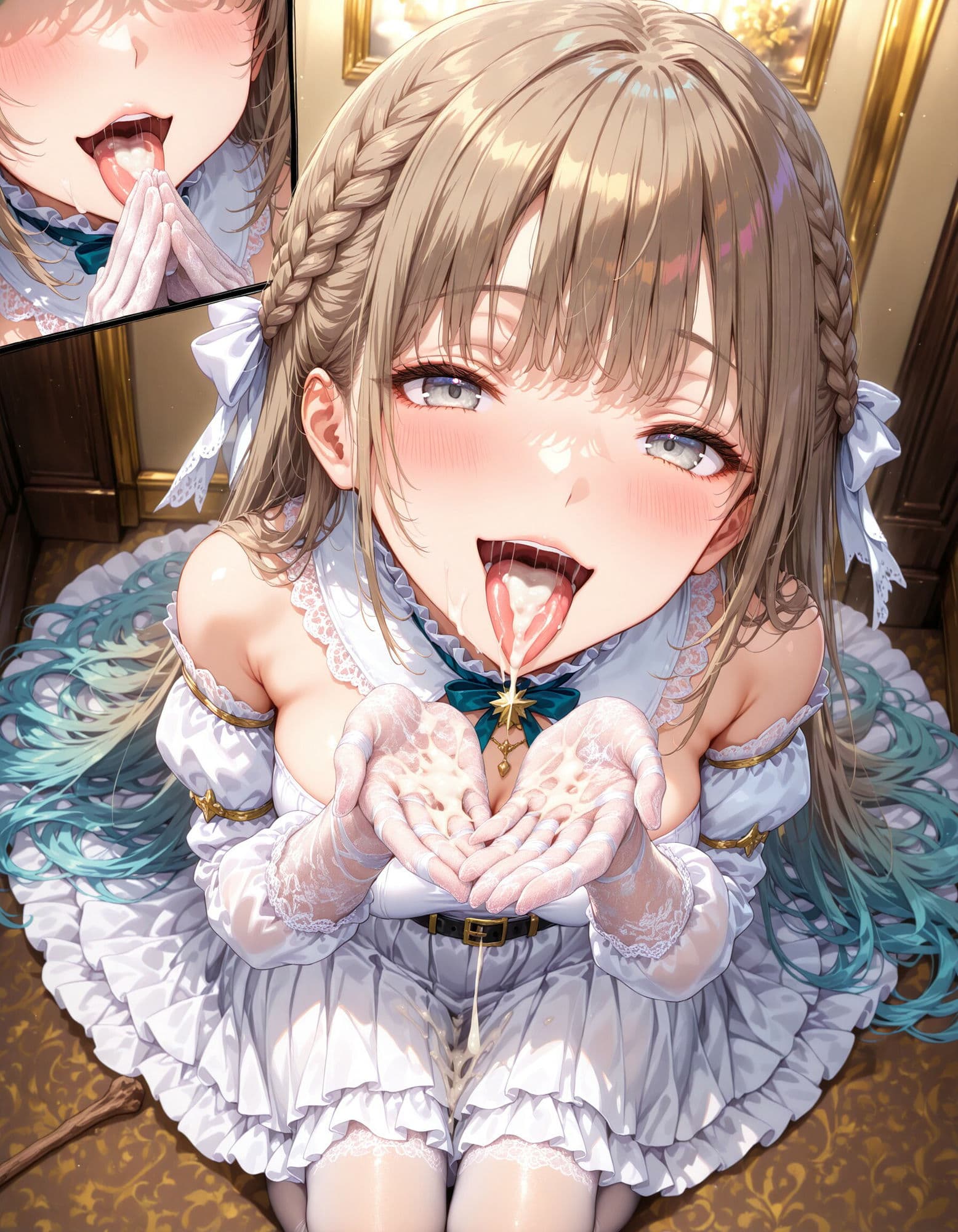 どうしてお嬢様魔法少女は僕に媚びへつらいながらフェラをするのか サンプル画像 3