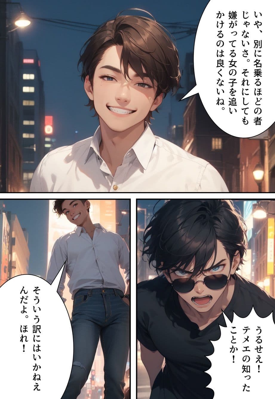 悪人女体化成敗  お前らはみんなオレのメス奴● サンプル画像 1