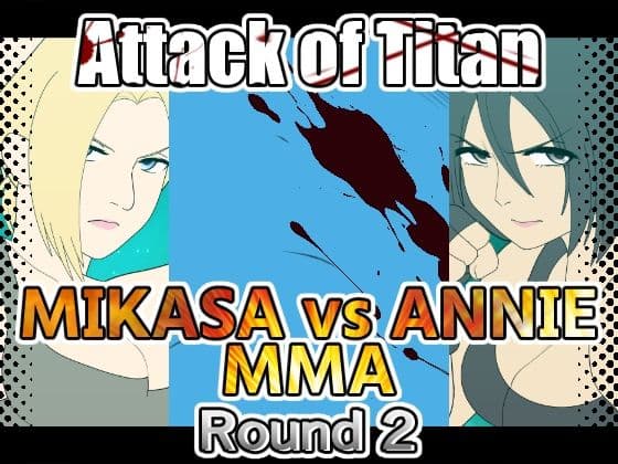 進撃の巨人ミカサVSアニMMA-Round2