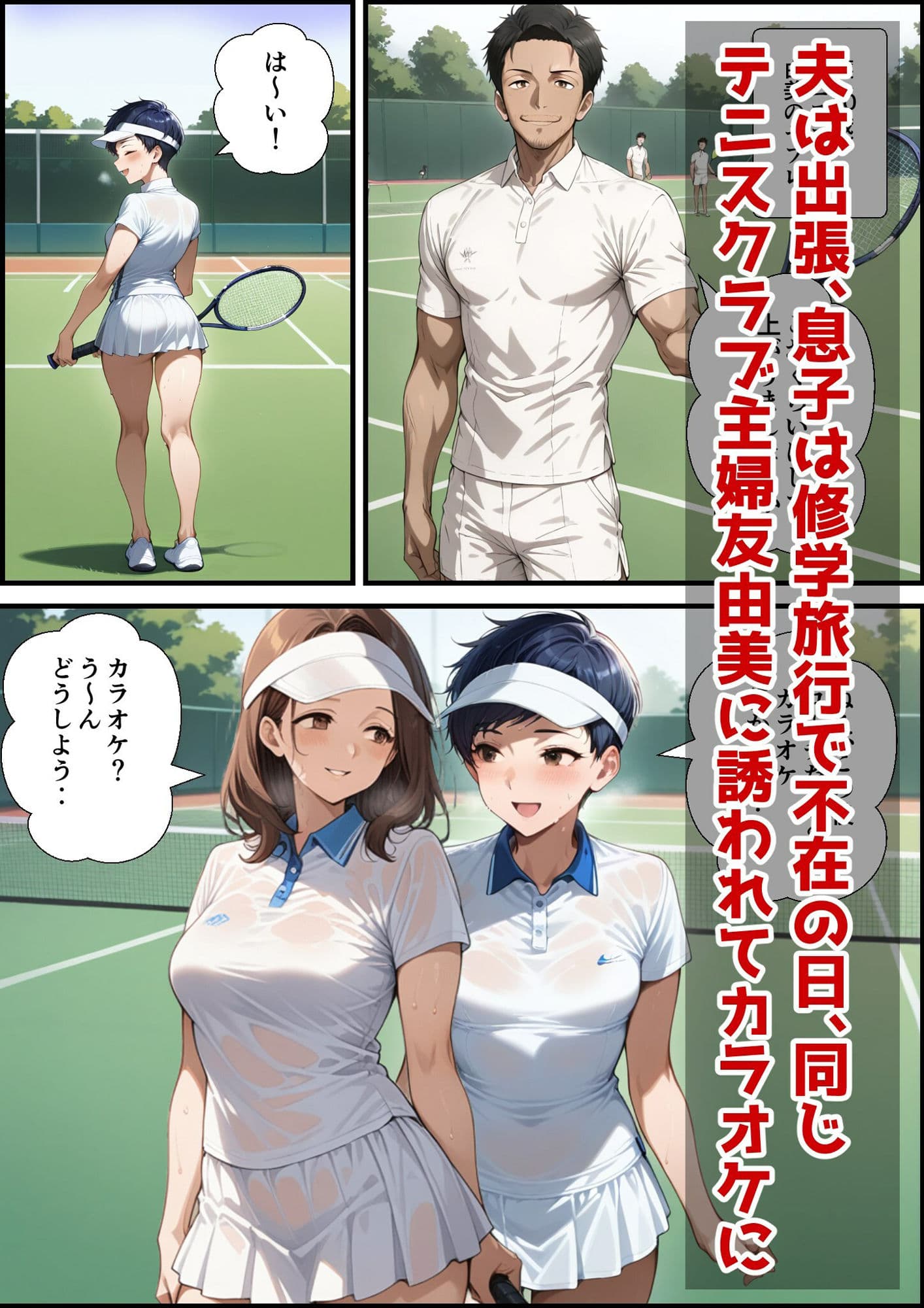 アラフォー奥さん、はじめての不倫 サンプル画像 2