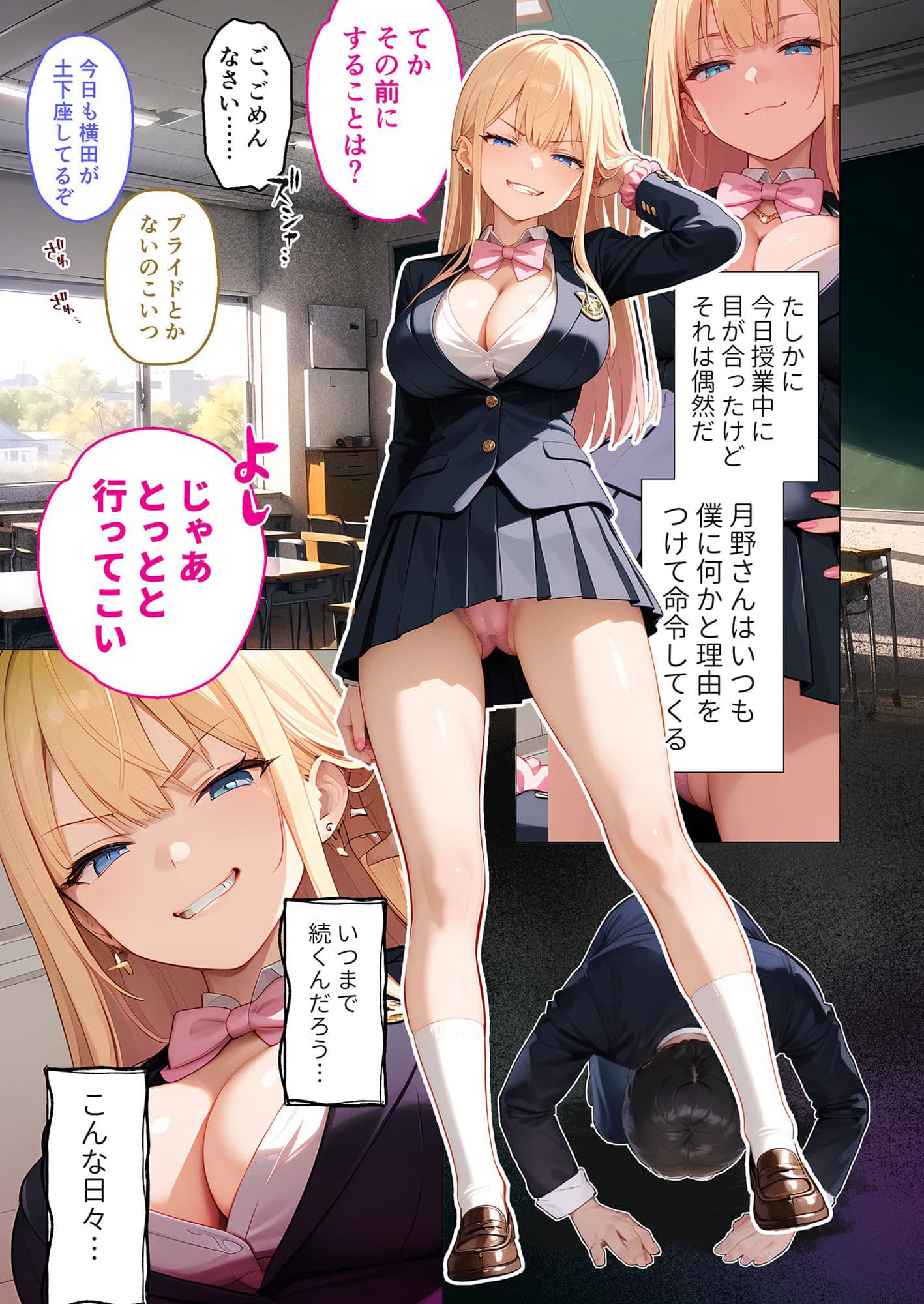 ご都合エッチ最強アプリ第1話 〜生意気なメスを徹底攻略!〜 サンプル画像 5