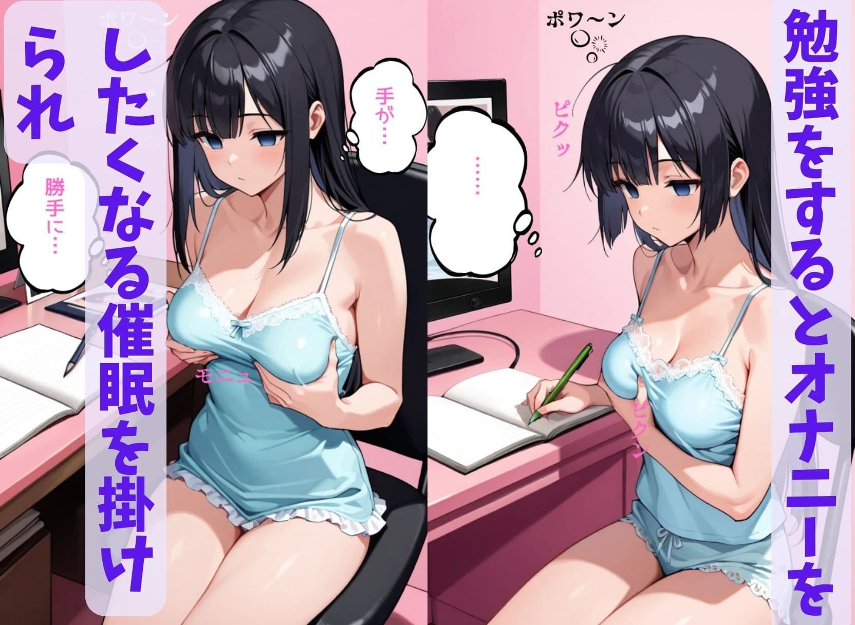 委員長は僕の催◯ドール3 (後催◯・オナニー)中編  〜トランス暗示で言いなりの操り人形にマインドコントロール〜 サンプル画像 3