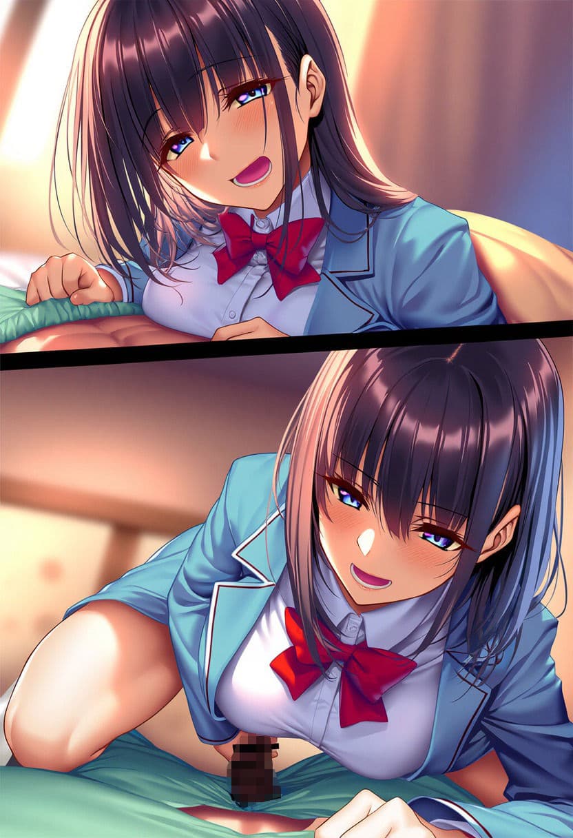 幼馴染がベッドでぐいぐい来る件 サンプル画像 10