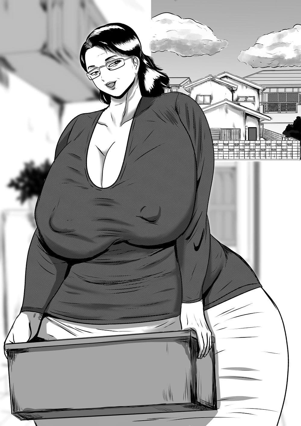 デカ尻  デカ乳  内職おばさん  お孫さんの入学式に行く! サンプル画像 1