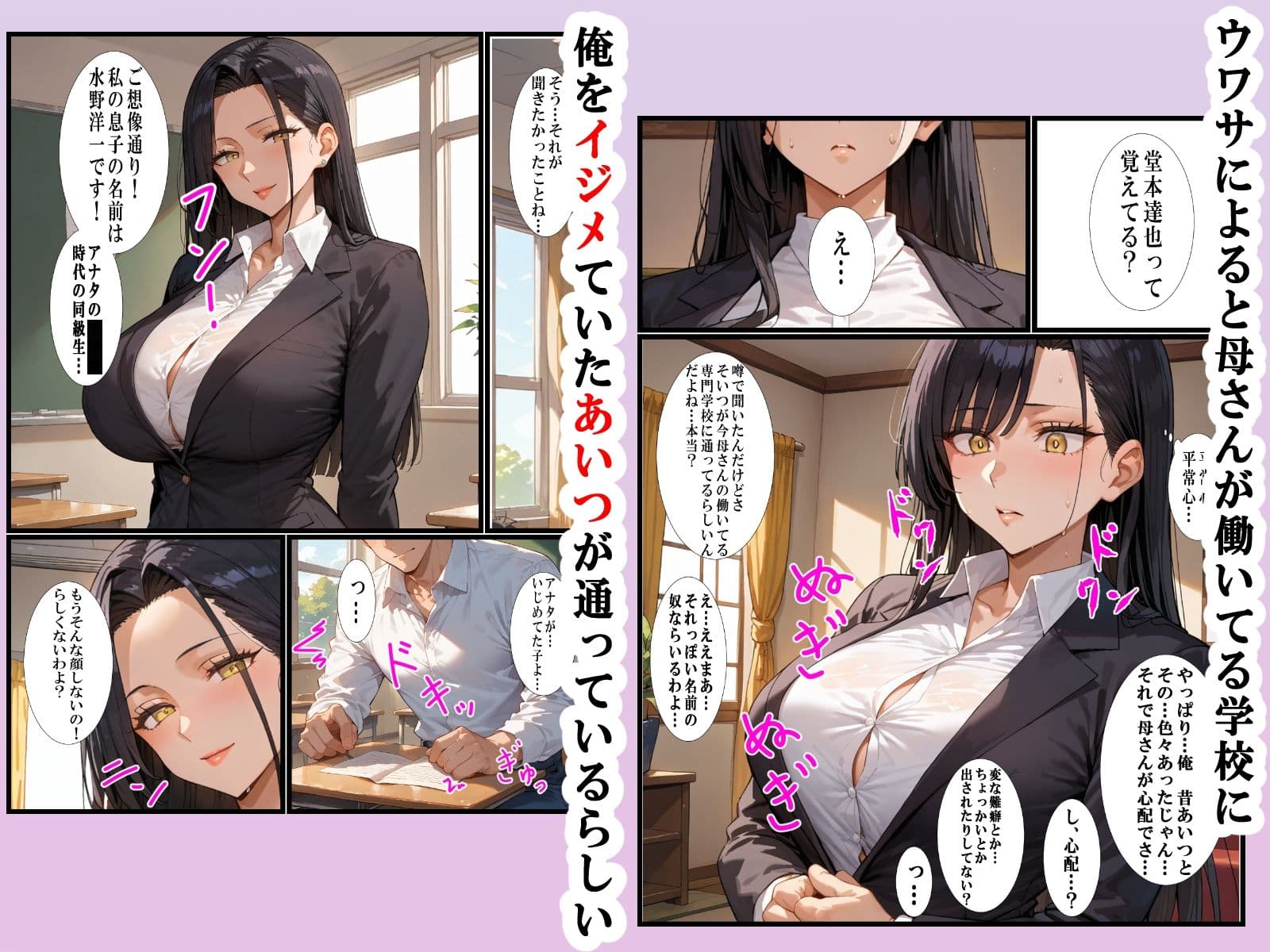 専門学校講師の母が俺をいじめていた生徒と不倫していた話 サンプル画像 2