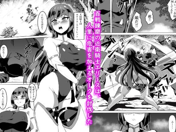 一騎当千の女騎士がオークに敗北し連続アクメ調教で快楽堕ちする話 サンプル画像 2