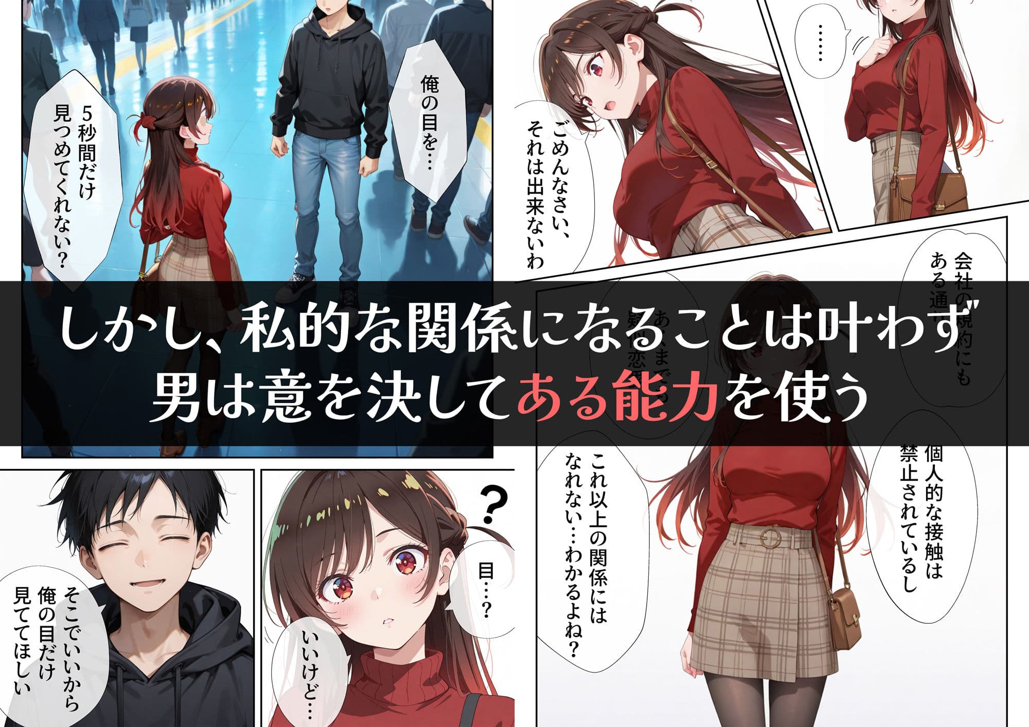 レンタル彼女、催◯洗脳で寝取ります サンプル画像 4