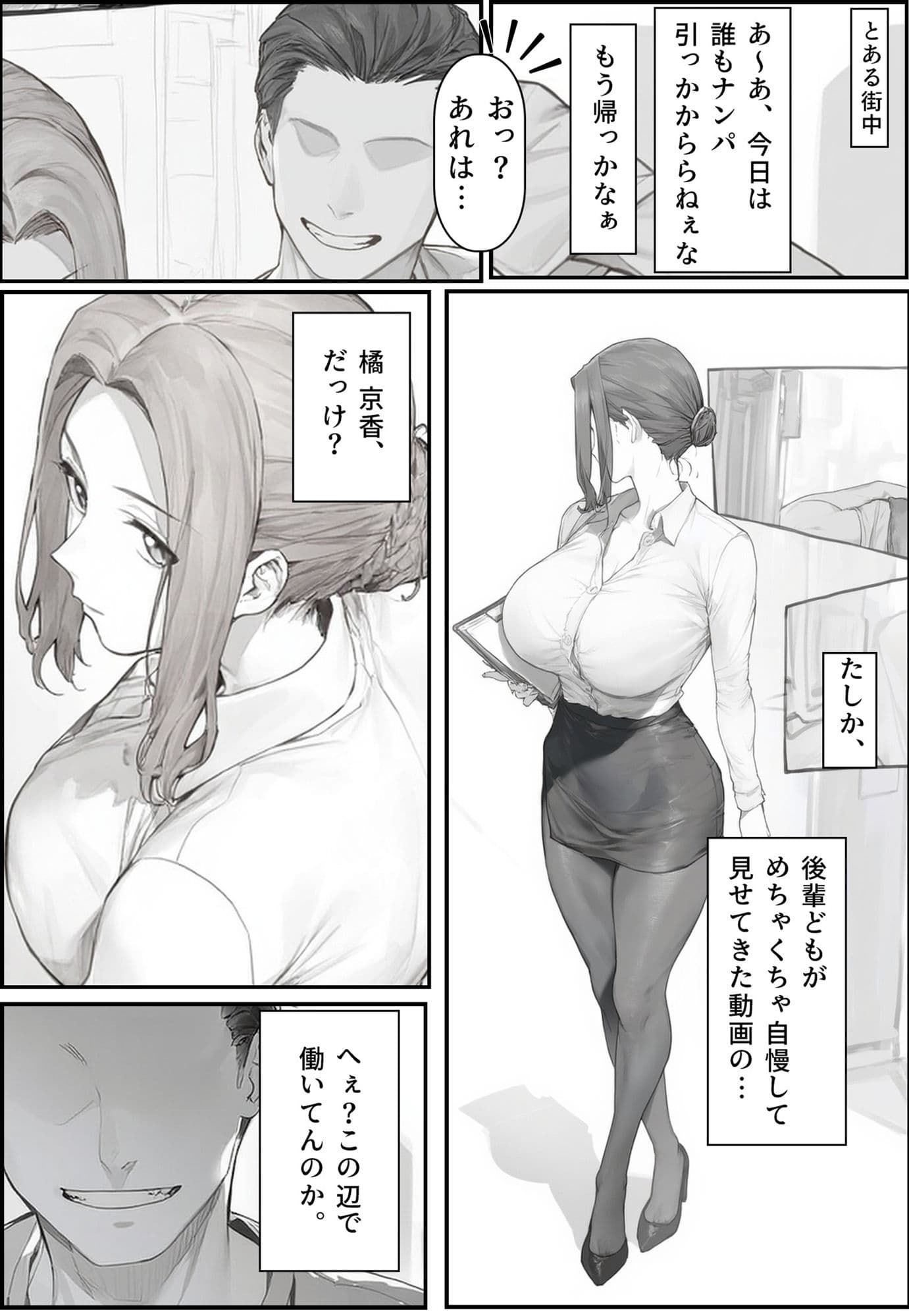 橘〇香の淫らな日常 サンプル画像 1