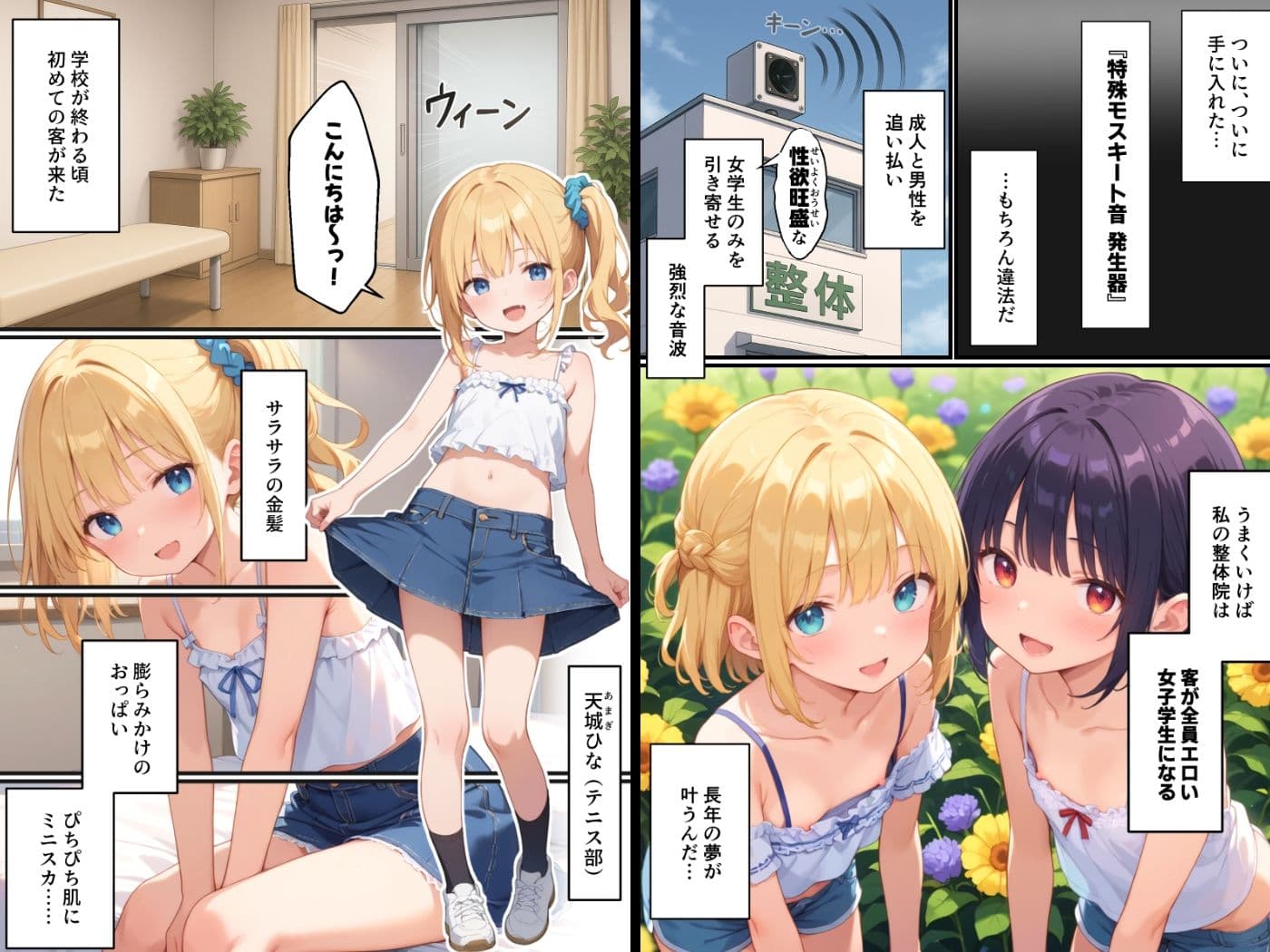 整体院を改造したらエロい美少女しか来なくなったので好き放題ヤります。 サンプル画像 1