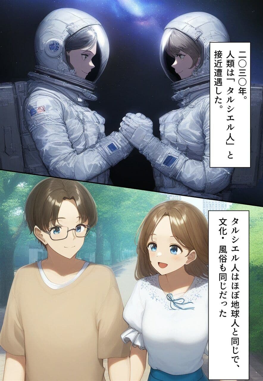 夫婦逆転種族  〜「異性コミュニケーション」その後〜 サンプル画像 1