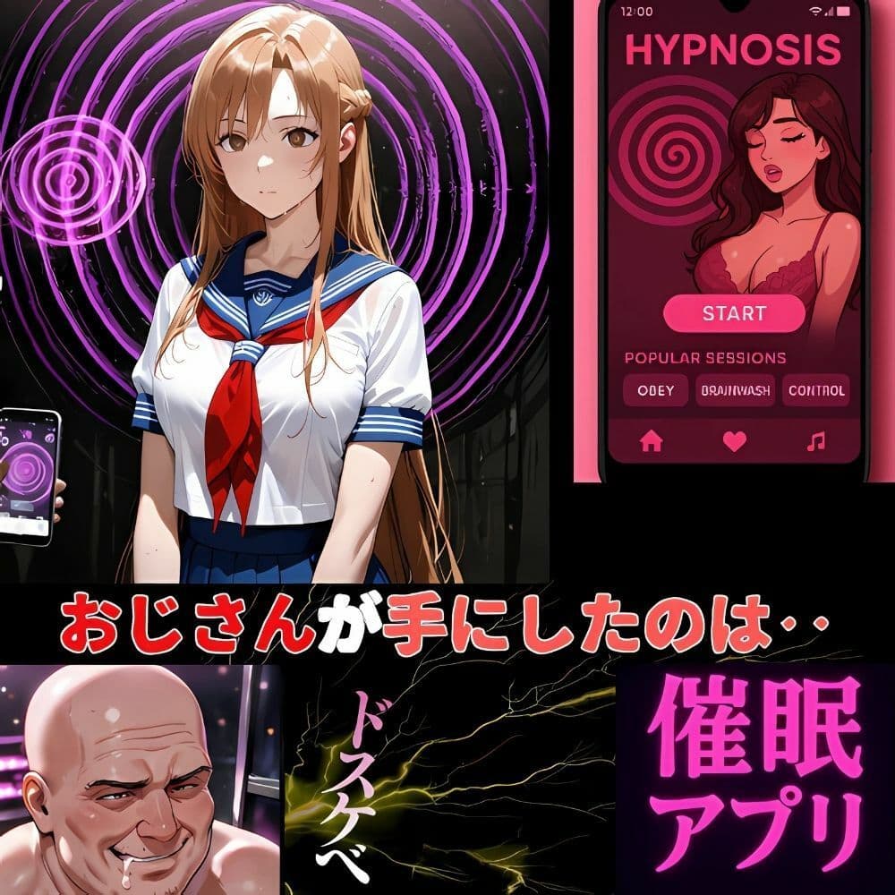 催●アプリ発動!アスナの意思は、もうない‥ サンプル画像 1