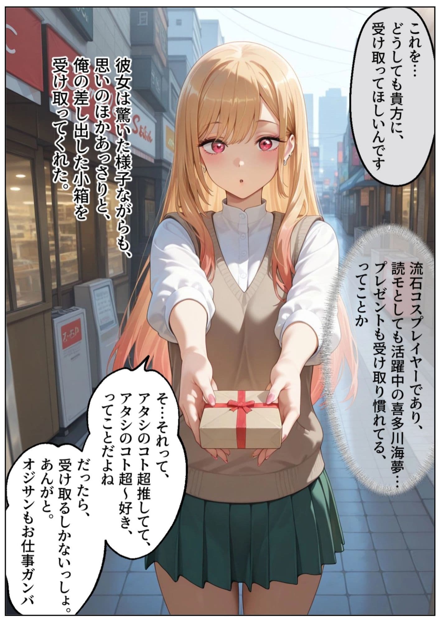 おじさんに睡眠薬を飲まされオナホ代わりにされる喜多川さん サンプル画像 1