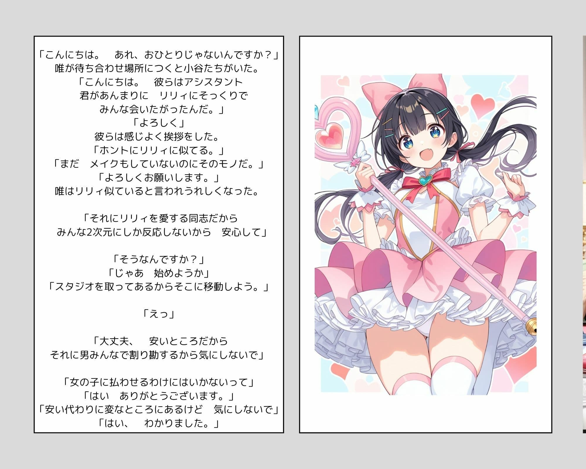 彼女の犯●れているところを見ていたい 女子大生編 コスプレイヤーを集団輪● ノベル+AIイラスト99枚 サンプル画像 3