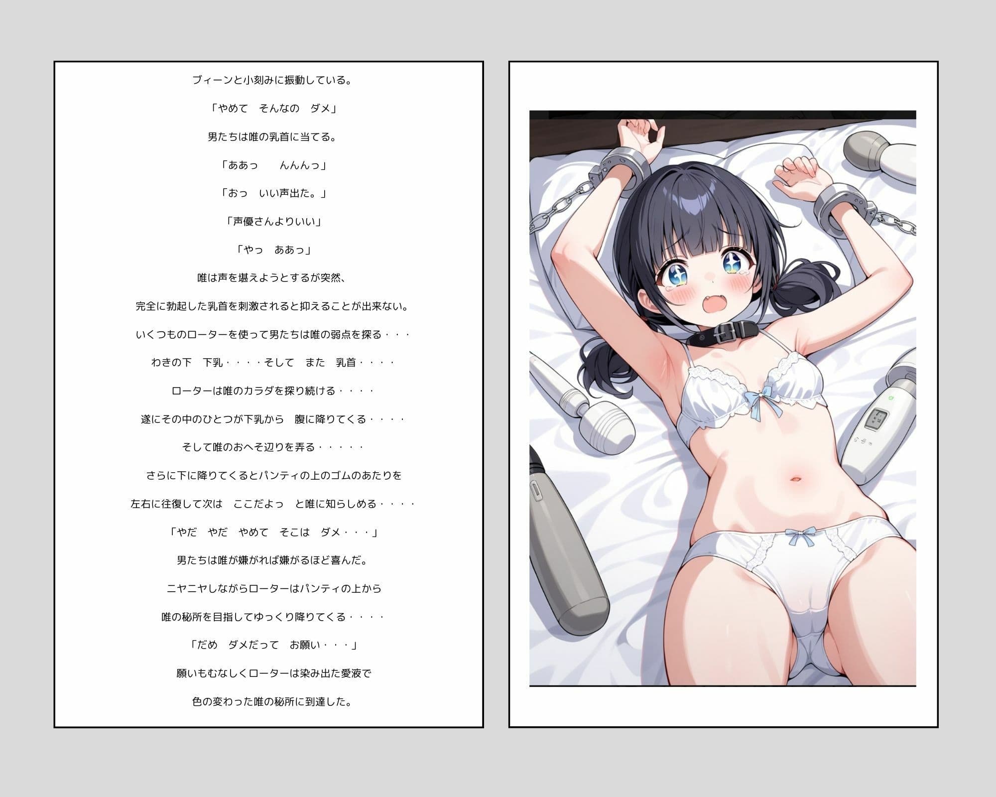 彼女の犯●れているところを見ていたい 女子大生編 コスプレイヤーを集団輪● ノベル+AIイラスト99枚 サンプル画像 8