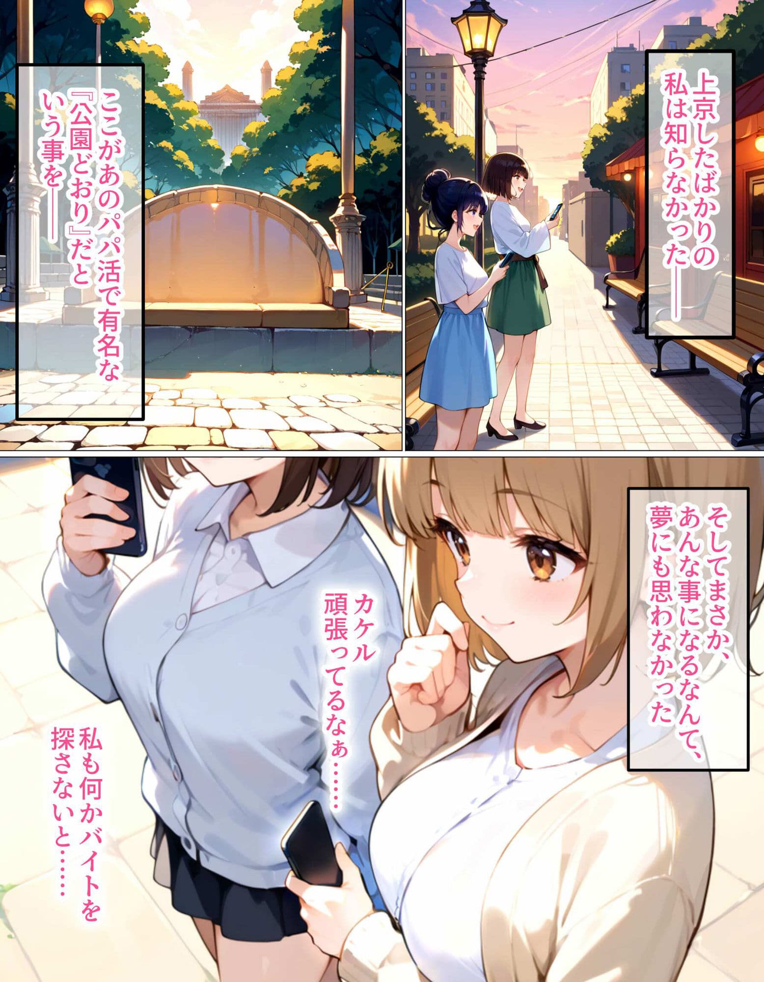 上京したばかりの大学1年生がおじさんに寝取られました サンプル画像 5