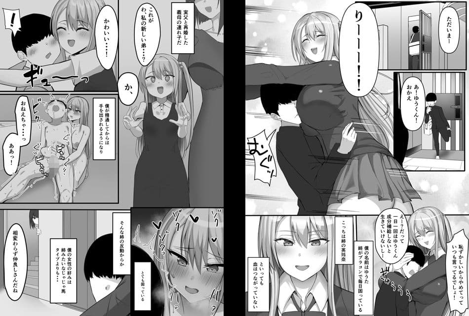 一緒にセックスして育ったブラコン姉にナイショで姉友とセフレになりました サンプル画像 1