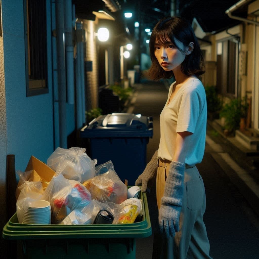 レ●プしやすい場所:ゴミ捨て場でレ●プする方法【性的暴行】【レ●プマニュアル】 サンプル画像 2