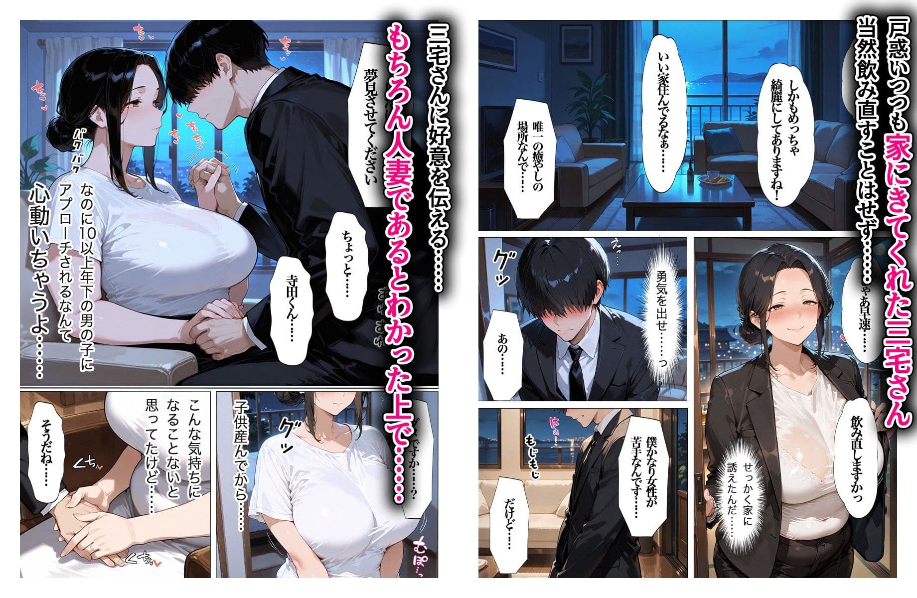 むちむちパート主婦の主婦の教育係になりました 女嫌いの俺がむちむちパート主婦の教育係になった結果人妻と知りながら恋をしてしまい、家に連れ込んで サンプル画像 6