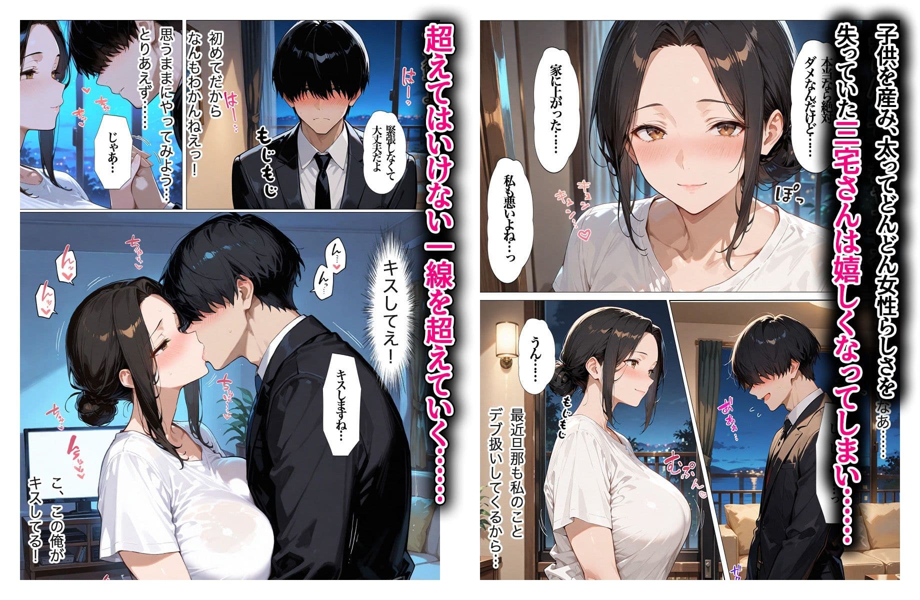 むちむちパート主婦の主婦の教育係になりました 女嫌いの俺がむちむちパート主婦の教育係になった結果人妻と知りながら恋をしてしまい、家に連れ込んで サンプル画像 7