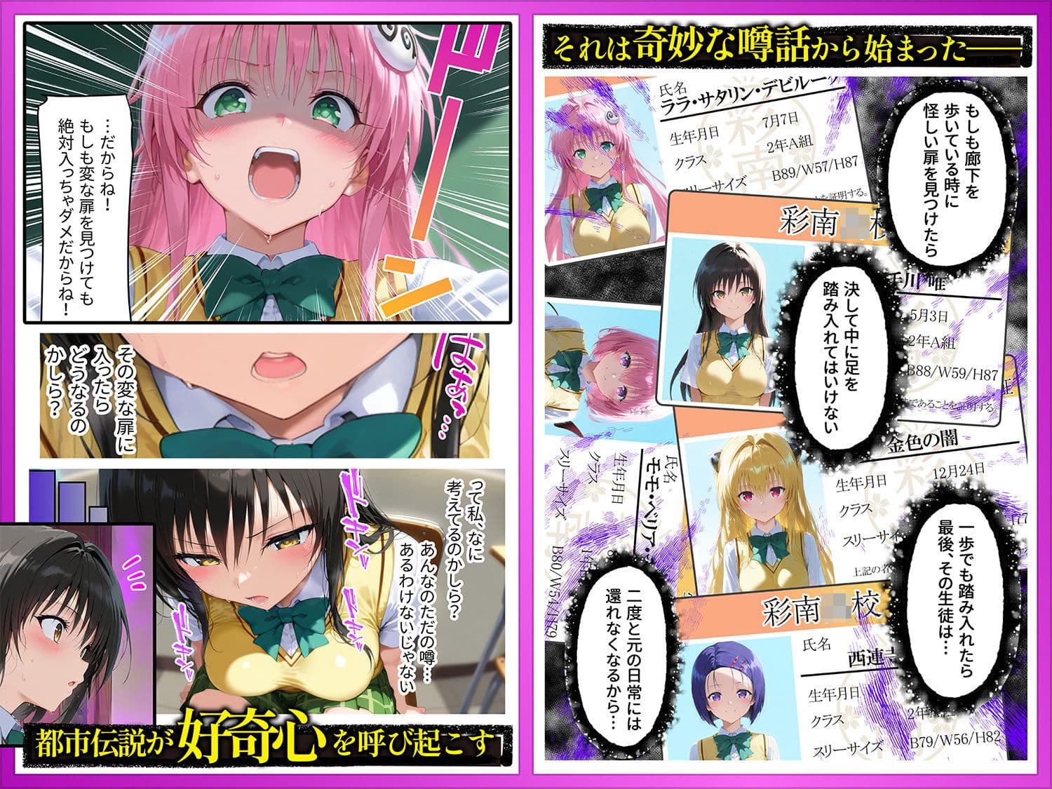 発情ルーム 古手川&春奈編 その部屋は絶対に入ってはいけない― サンプル画像 2