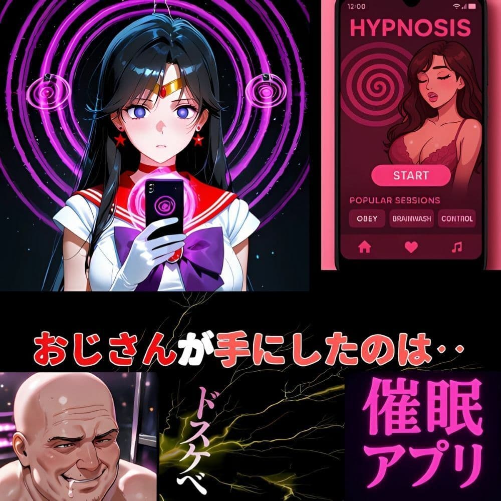 催●アプリ‥洗脳された身体は快楽に濁ってイク‥セーラーマーズ サンプル画像 1