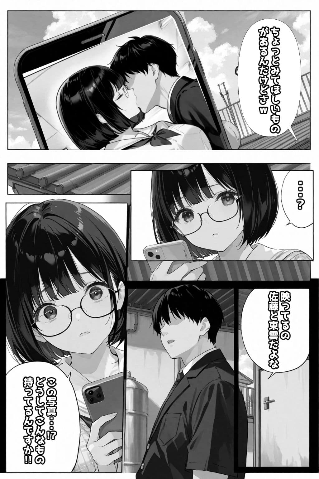 文学彼女ハ、ネトラレル サンプル画像 10