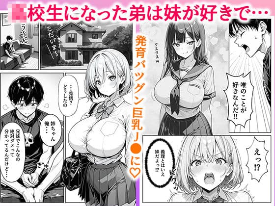 義理のJ◯姉妹とイチャラブ性活 〜巨乳姉妹丼〜 サンプル画像 2