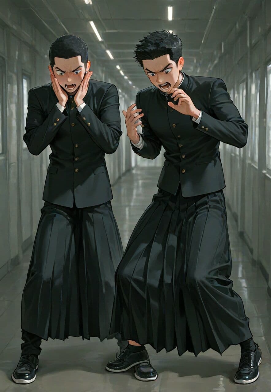 全校女体化★スクールジャッジ〜謎の美少女の裁きはセーラー服で下される〜 サンプル画像 3