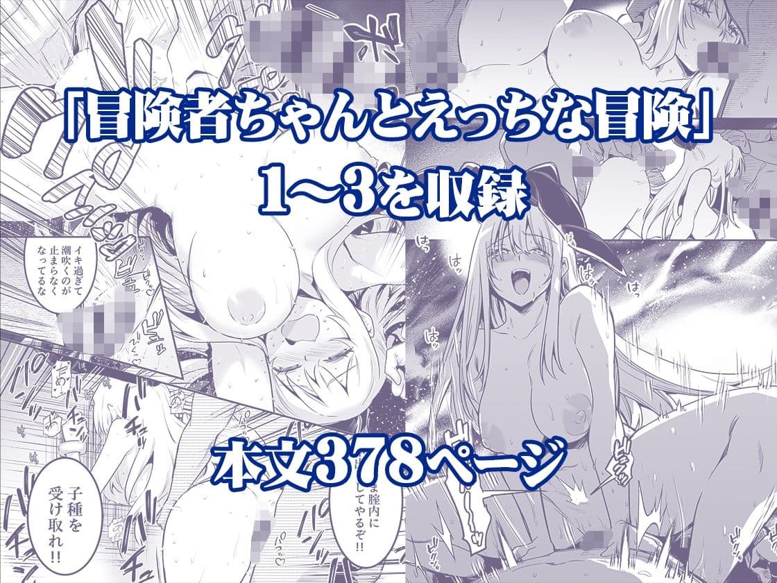 冒険者ちゃんとえっちな冒険 総集編 サンプル画像 2