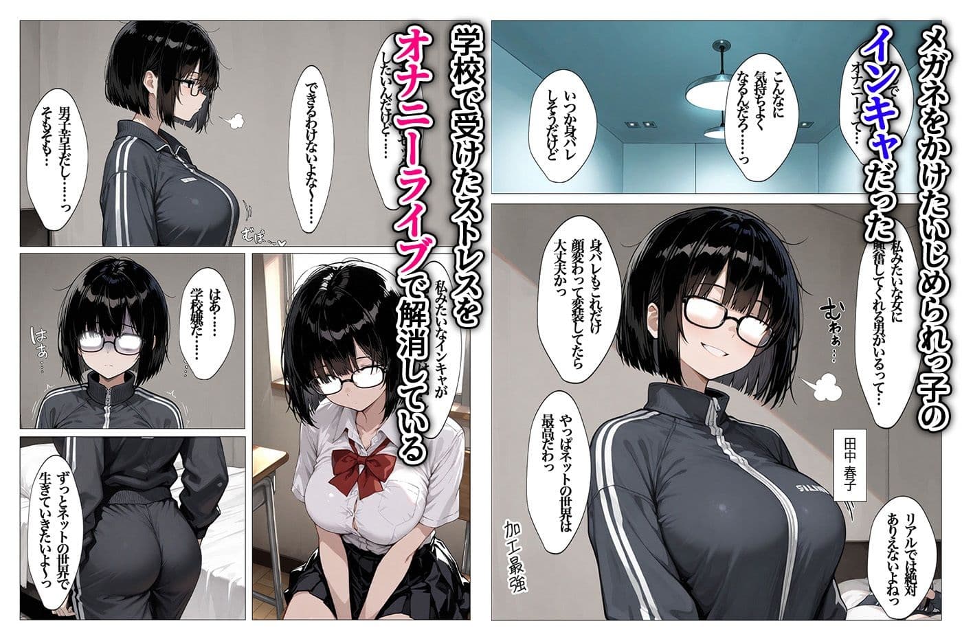 インキャのエロ動画配信がクラスの男子にばれちゃいました サンプル画像 2