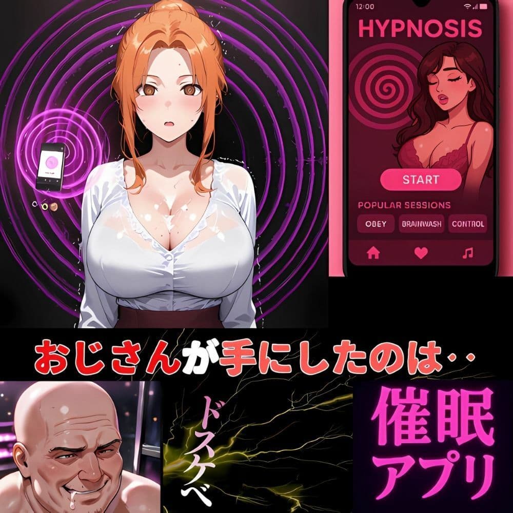 人妻催●アプリ‥隣の人妻、京香さんをスマホ催●調教 サンプル画像 1