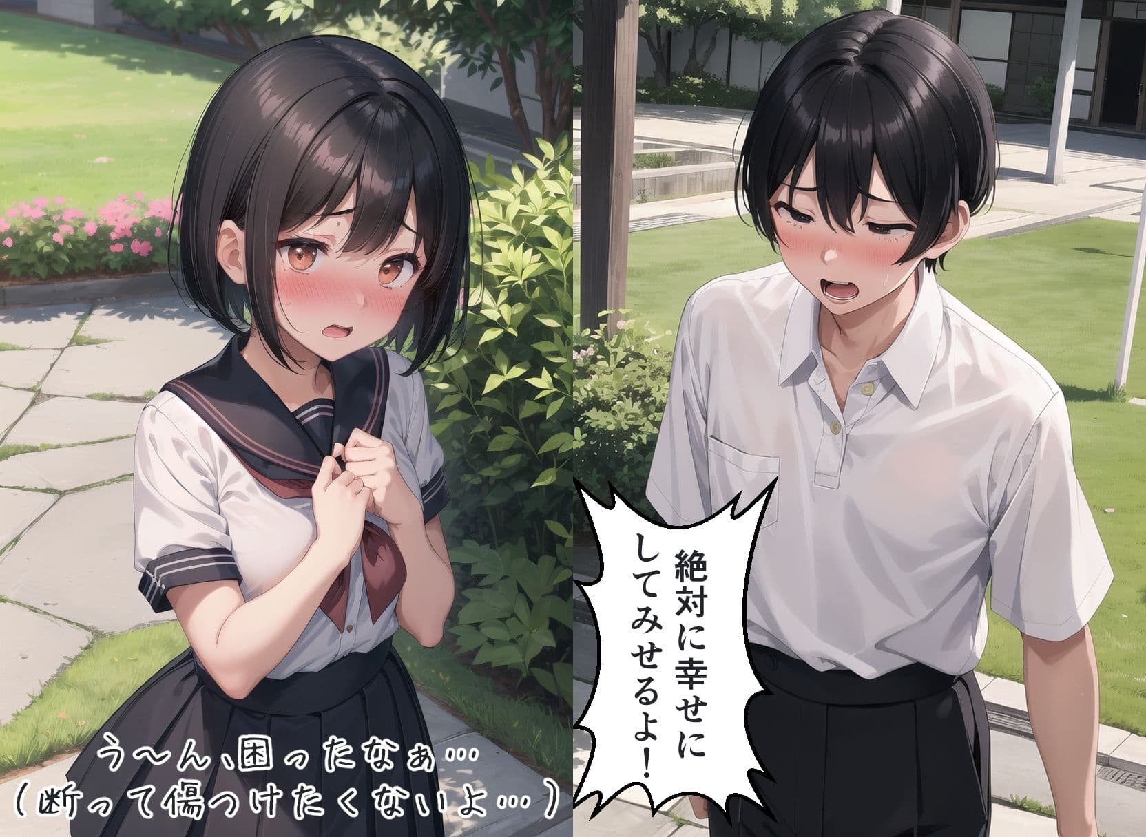 何でも言う事聞いてくれる後輩ちゃん。 サンプル画像 1